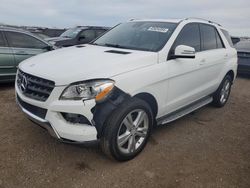 Mercedes-Benz salvage cars for sale: 2014 Mercedes-Benz ML 350 4matic