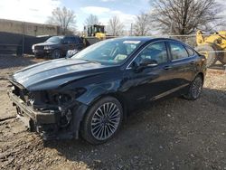 Ford salvage cars for sale: 2018 Ford Fusion TITANIUM/PLATINUM HEV