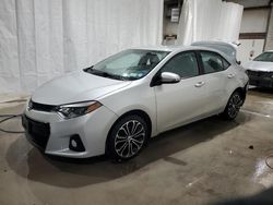 Toyota Vehiculos salvage en venta: 2015 Toyota Corolla L