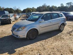 Pontiac Vibe salvage cars for sale: 2005 Pontiac Vibe