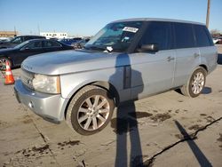 Land Rover Vehiculos salvage en venta: 2007 Land Rover Range Rover Supercharged