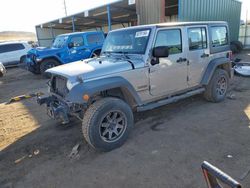 Jeep salvage cars for sale: 2015 Jeep Wrangler Unlimited Sport