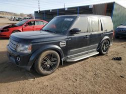 Salvage cars for sale from Copart Colorado Springs, CO: 2016 Land Rover LR4 HSE Luxury