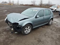 Volkswagen Golf salvage cars for sale: 2010 Volkswagen City Golf