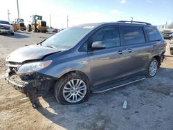 Salvage cars for sale from Copart Oklahoma City, OK: 2017 Toyota Sienna XLE