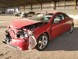 Pontiac salvage cars for sale: 2007 Pontiac G6 GTP