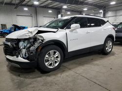 Chevrolet Blazer salvage cars for sale: 2021 Chevrolet Blazer 2LT