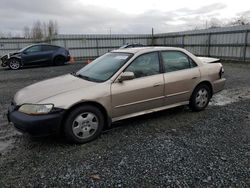 Honda Vehiculos salvage en venta: 2002 Honda Accord EX