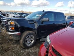 Chevrolet Silverado k1500 lt salvage cars for sale: 2015 Chevrolet Silverado K1500 LT