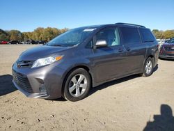 Toyota Sienna le salvage cars for sale: 2019 Toyota Sienna LE