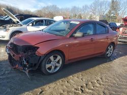 Vehiculos salvage en venta de Copart North Billerica, MA: 2004 Mazda 3 S