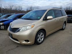 Toyota Sienna le salvage cars for sale: 2012 Toyota Sienna LE