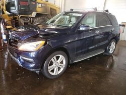 Mercedes-Benz salvage cars for sale: 2014 Mercedes-Benz ML 350 4matic