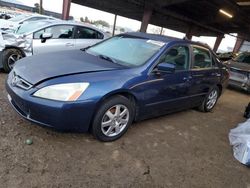 Honda Accord ex salvage cars for sale: 2005 Honda Accord EX