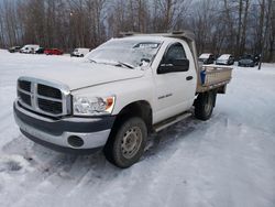 Salvage cars for sale from Copart Anchorage, AK: 2007 Dodge RAM 1500 ST