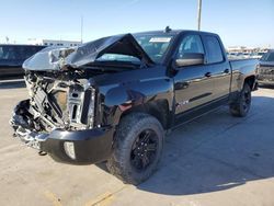 Chevrolet Silverado k1500 lt salvage cars for sale: 2018 Chevrolet Silverado K1500 LT