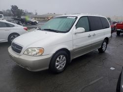 KIA Sedona ex salvage cars for sale: 2005 KIA Sedona EX