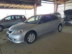 Honda Civic lx salvage cars for sale: 2005 Honda Civic LX