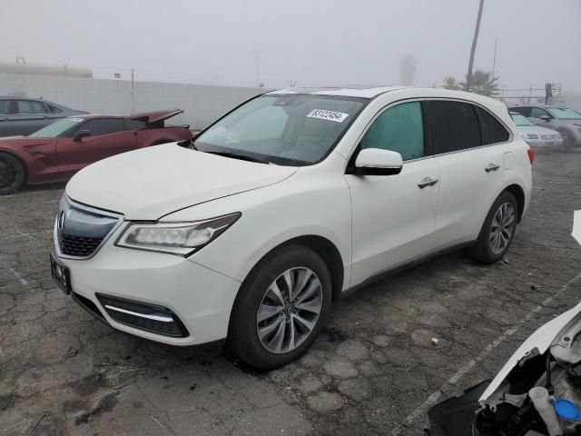 2016 Acura MDX Technology