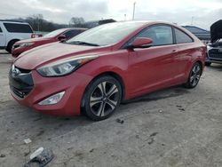 Hyundai salvage cars for sale: 2014 Hyundai Elantra Coupe GS