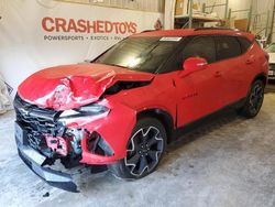 Salvage cars for sale from Copart Columbia, MO: 2019 Chevrolet Blazer RS