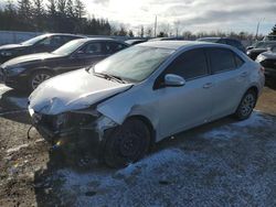 Toyota Corolla salvage cars for sale: 2018 Toyota Corolla L