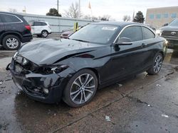 BMW 2 Series salvage cars for sale: 2016 BMW 228 XI Sulev