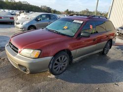 Subaru Legacy salvage cars for sale: 2004 Subaru Legacy Outback AWP