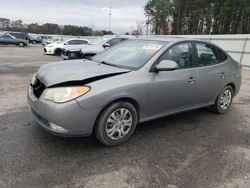 Salvage cars for sale from Copart Dunn, NC: 2010 Hyundai Elantra Blue