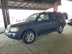 Toyota Highlander salvage cars for sale: 2006 Toyota Highlander Hybrid