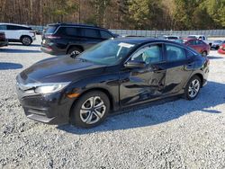 Honda Civic salvage cars for sale: 2016 Honda Civic LX