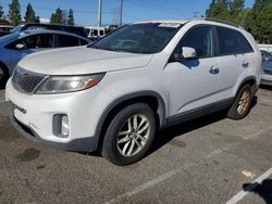 Vehiculos salvage en venta de Copart Rancho Cucamonga, CA: 2015 KIA Sorento LX