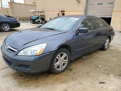 Honda Accord ex salvage cars for sale: 2007 Honda Accord EX