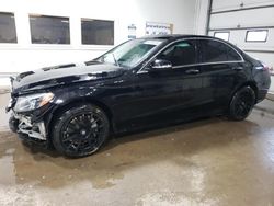 Mercedes-Benz salvage cars for sale: 2015 Mercedes-Benz C 300 4matic