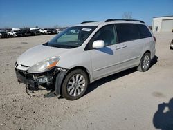 Toyota Sienna xle salvage cars for sale: 2007 Toyota Sienna XLE