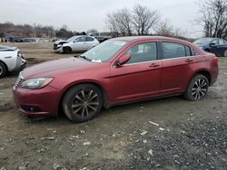 Chrysler salvage cars for sale: 2014 Chrysler 200 Touring