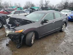 Acura salvage cars for sale: 2010 Acura TSX