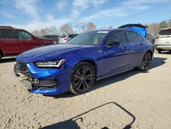 Acura tlx salvage cars for sale: 2021 Acura TLX Tech A