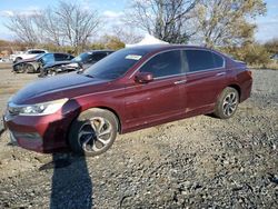 Honda Accord salvage cars for sale: 2017 Honda Accord EX