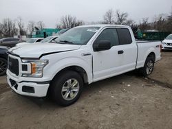 Ford f-150 salvage cars for sale: 2018 Ford F150 Super Cab