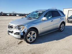 Mercedes-Benz salvage cars for sale: 2010 Mercedes-Benz ML 350 4matic