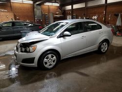 Salvage cars for sale from Copart Ebensburg, PA: 2014 Chevrolet Sonic LS