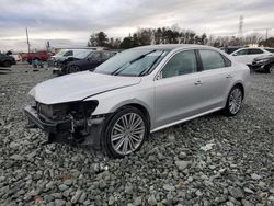 Volkswagen Passat salvage cars for sale: 2015 Volkswagen Passat SE