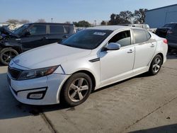 KIA Optima salvage cars for sale: 2015 KIA Optima LX