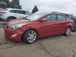 Hyundai Elantra salvage cars for sale: 2012 Hyundai Elantra GLS