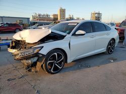 Honda Accord salvage cars for sale: 2020 Honda Accord Sport