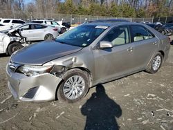 Toyota Camry salvage cars for sale: 2014 Toyota Camry L