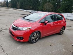 Honda fit salvage cars for sale: 2019 Honda FIT EX