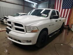 Dodge ram 1500 salvage cars for sale: 2012 Dodge RAM 1500 ST