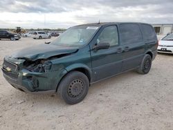 Chevrolet Uplander salvage cars for sale: 2006 Chevrolet Uplander LS